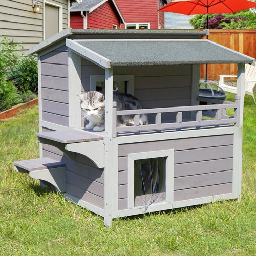 Cat House Outdoor Cat Cages & Playpens You'll Love in 2024 Wayfair Canada